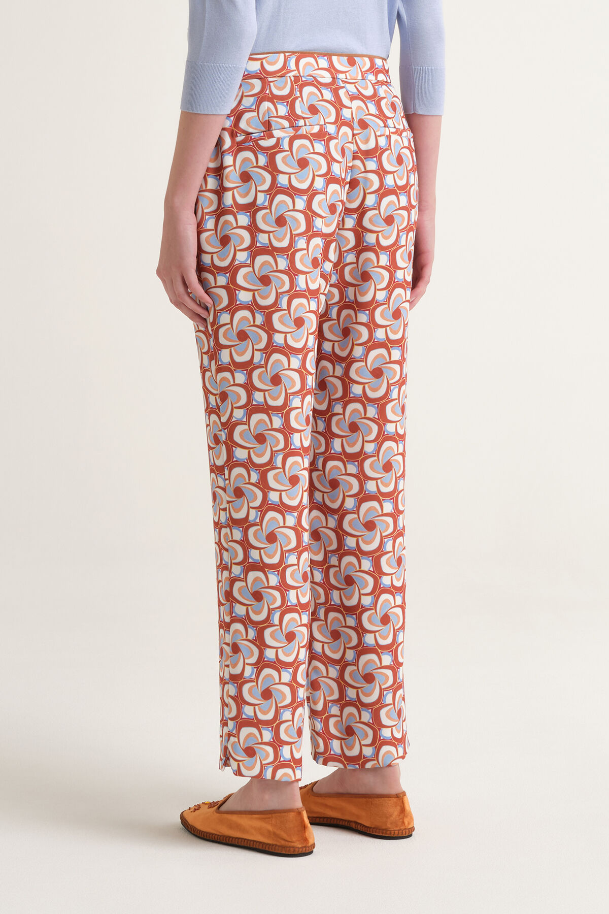 Malìparmi MOULINÈ CADY TROUSERS Brown JH807050668