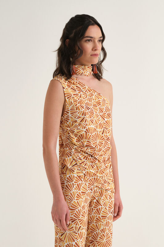 Malìparmi TOP SHELL TOP Jaune JP556070672