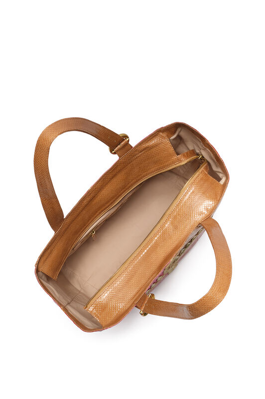 Malìparmi PATCHWORK THREAD BOLSO SHOPPER Rosa BH030501563 Malìparmi PATCHWORK THREAD BOLSO SHOPPER Rosa BH030501563