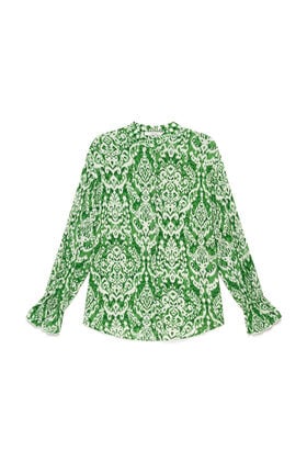 Malìparmi DREAMSCAPE IKAT SHIRT Green JM558550671