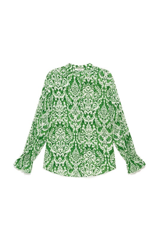 Malìparmi DREAMSCAPE IKAT SHIRT Green JM558550671