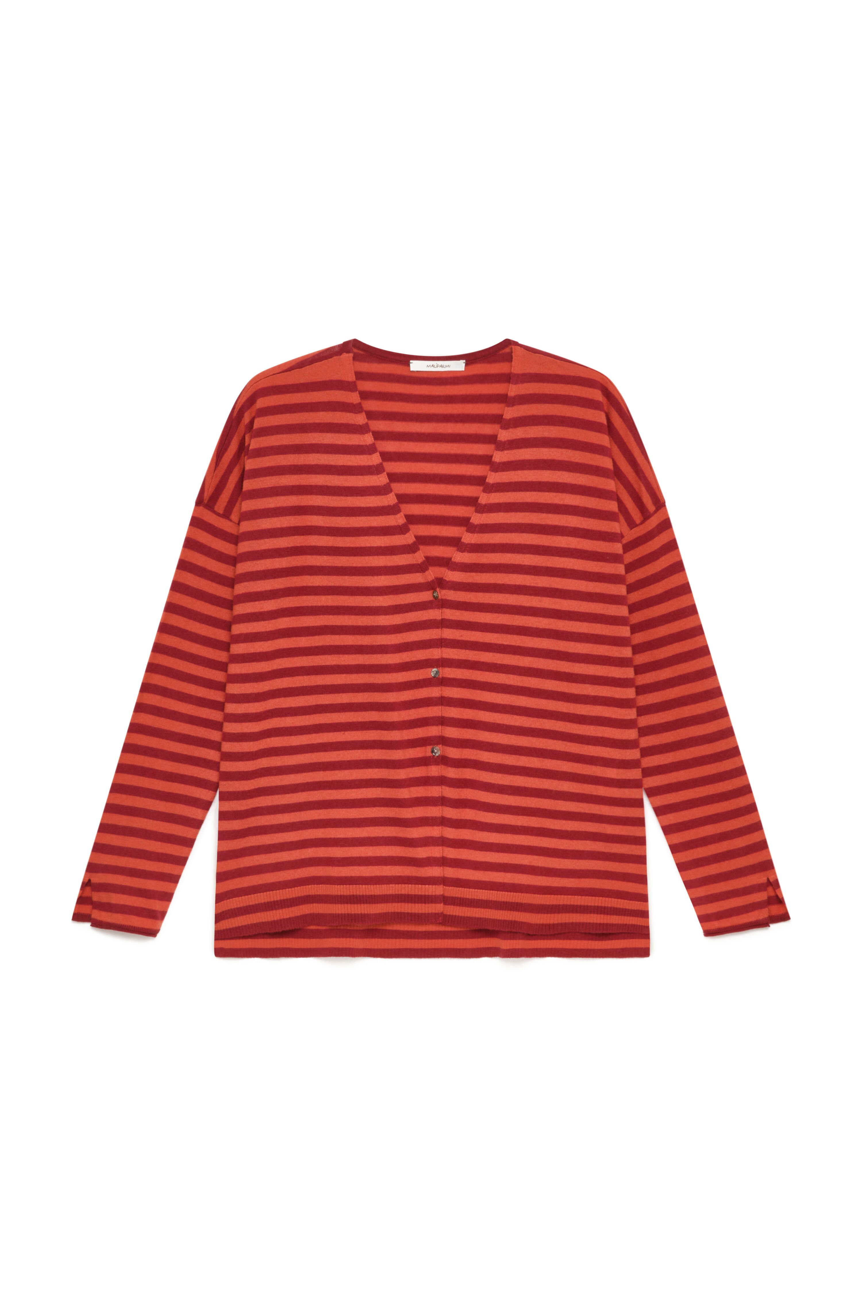 Maliparmi SOFT TOUCH CARDIGAN Orange JN371270538 Maliparmi SOFT TOUCH CARDIGAN Orange JN371270538