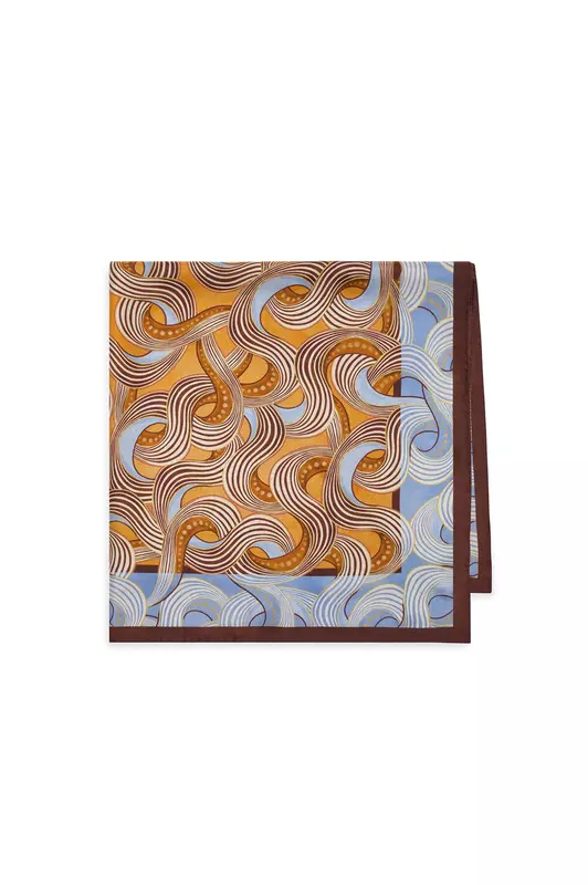 Malìparmi COLLECTION PRINT SCARF 90X90 Leather IR002331032