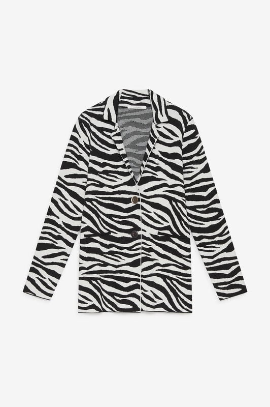 Maliparmi NEW JACQUARD JACKET Natural JD647678208