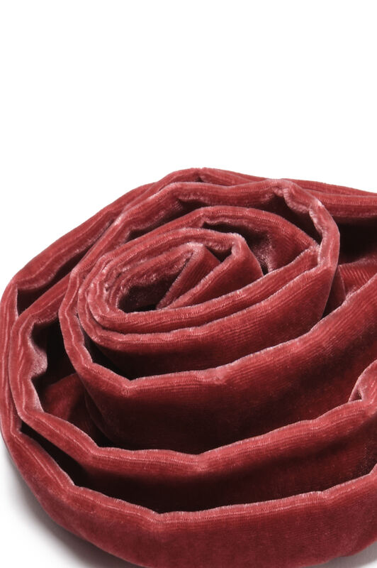 Maliparmi VELVET FLOW BROOCH Dusty Red TS013062026 Maliparmi VELVET FLOW BROOCH Dusty Red TS013062026