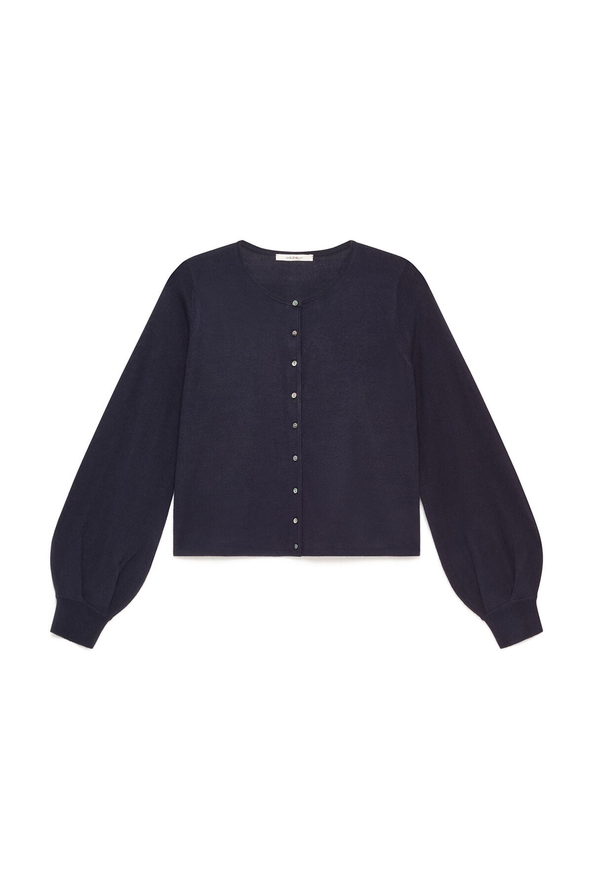 Maliparmi NEW MERINOS BLEND CARDIGAN Navy Blue JN369778199 Maliparmi NEW MERINOS BLEND CARDIGAN Navy Blue JN369778199
