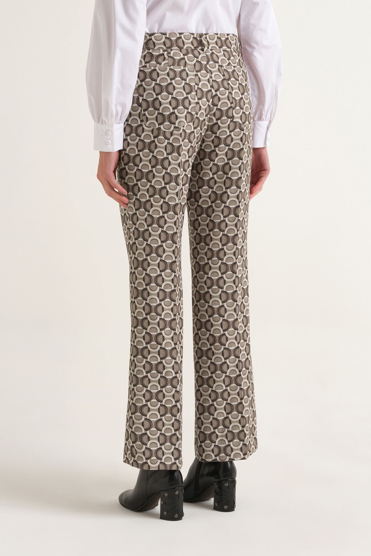 Maliparmi GRAPHIC ORBIT PANTALON Gris JH808150687 Maliparmi GRAPHIC ORBIT PANTALON Gris JH808150687