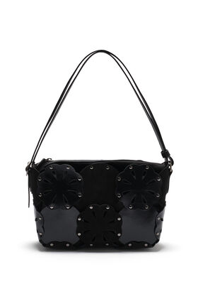Maliparmi FLOWER BAG LEATHER BLOOM Nero BH031101574