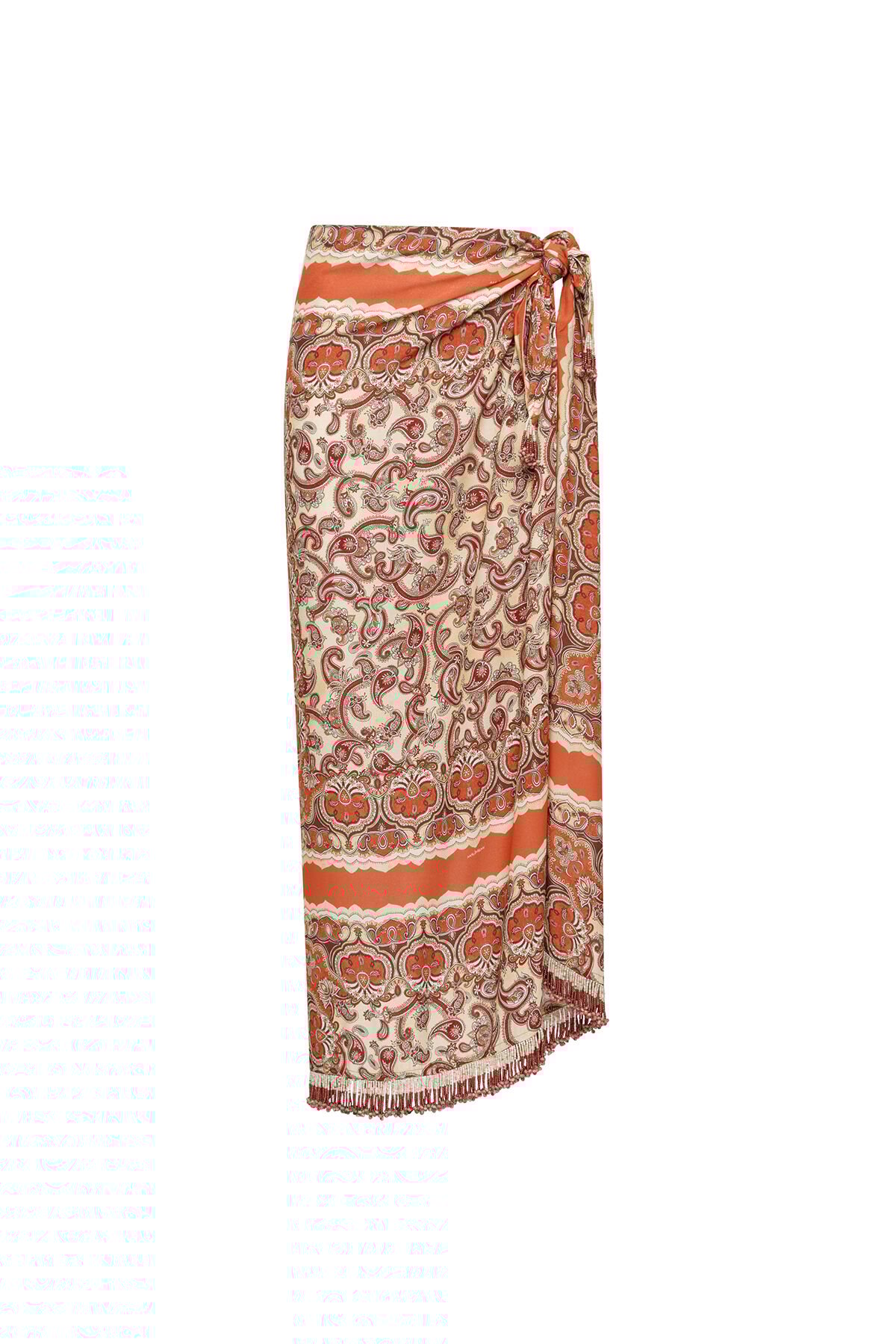 Malìparmi SUNSET PAISLEY SKIRT Beige JG666550662