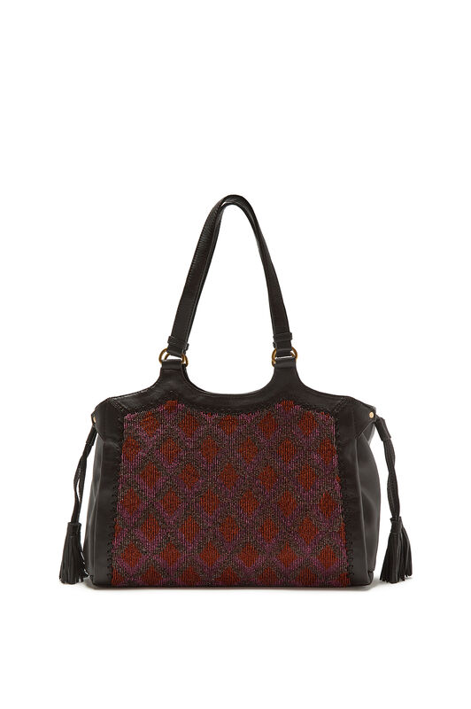 Maliparmi GEOMETRY ON LEATHER SHOPPING Rot BH030407234