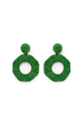 Malìparmi SUMMER BEADS EARRINGS Grass Green TR002391270