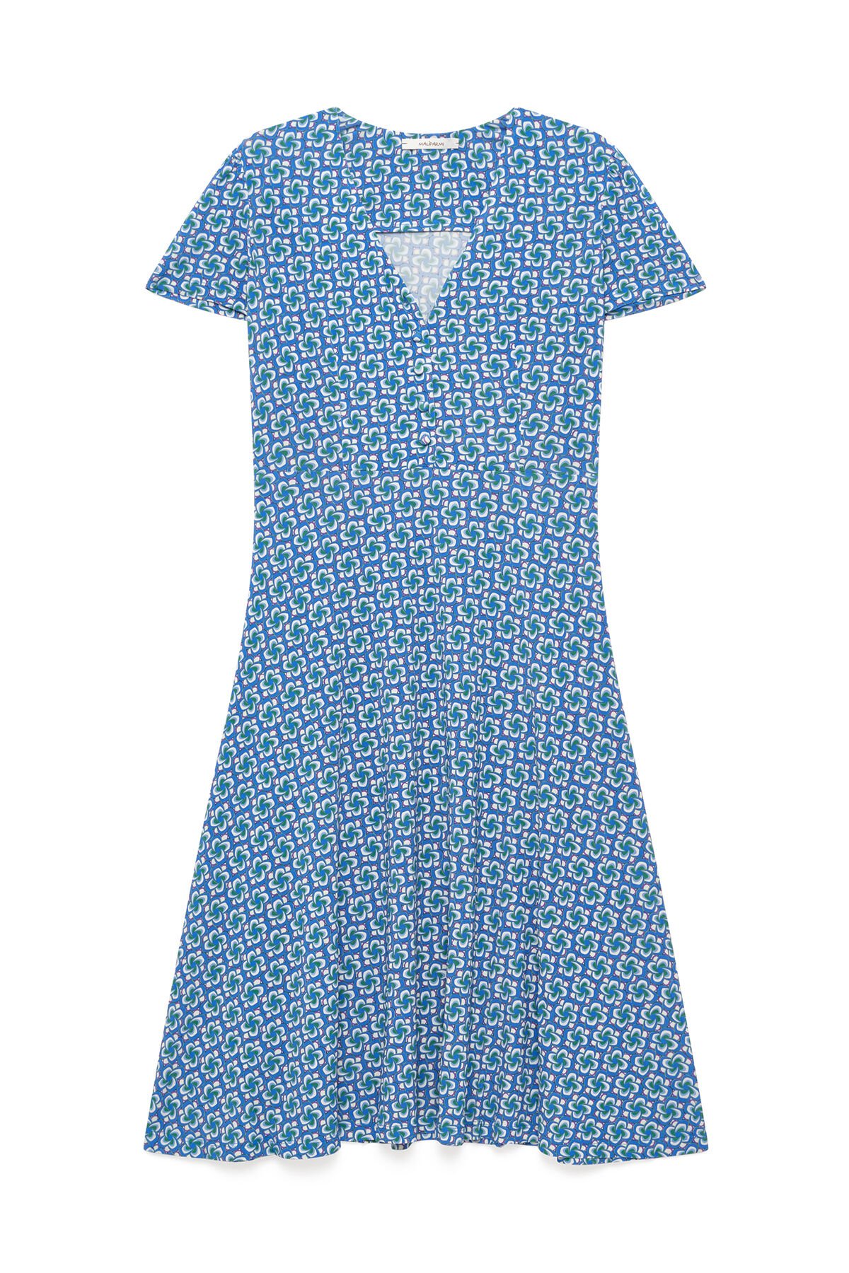 Malìparmi MINI MOULINÉ DRESS Blue JF679770675