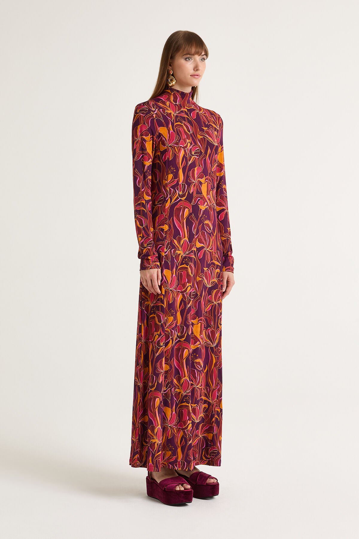 Maliparmi LILY'S BALLET KLEID Bordeaux JF668470655