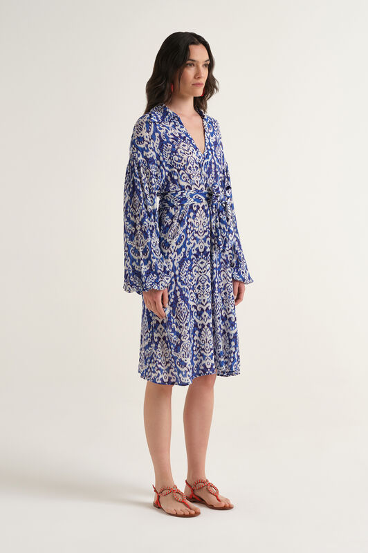 Malìparmi DREAMSCAPE IKAT DRESS Blue JF672050671