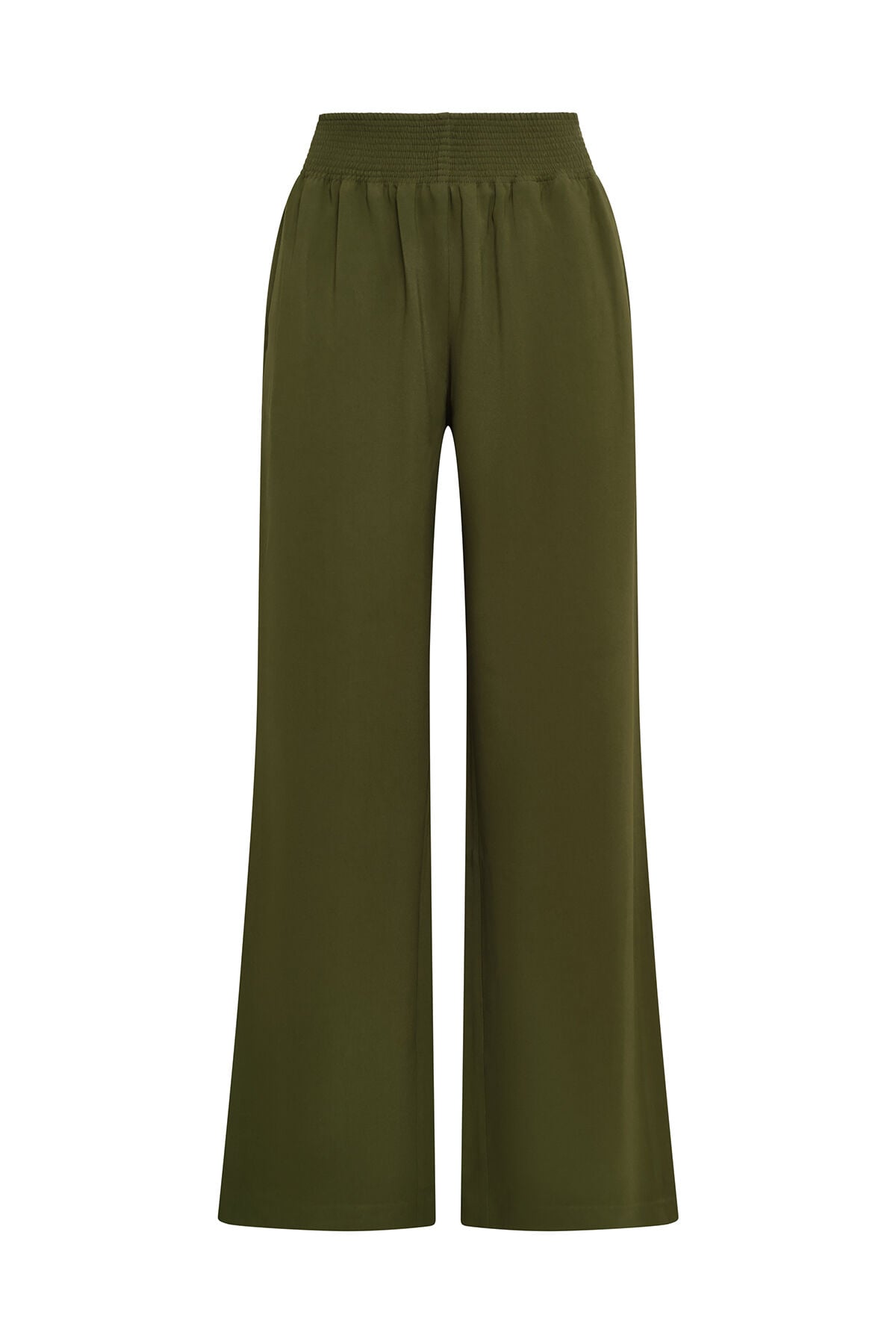 Maliparmi PURE CADY TROUSER Military Green JH809350692 Maliparmi PURE CADY TROUSER Military Green JH809350692