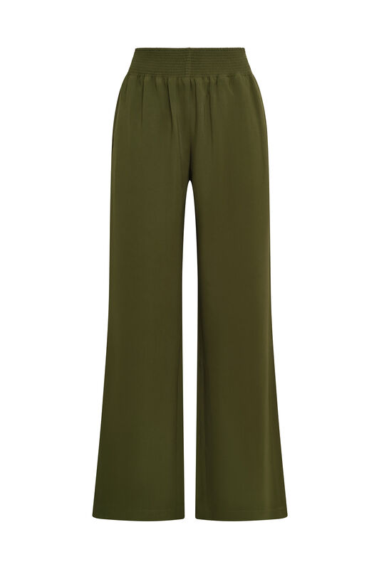 Maliparmi PURE CADY TROUSER Military Green JH809350692 Maliparmi PURE CADY TROUSER Military Green JH809350692