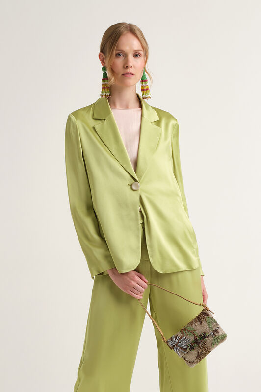 Malìparmi SHINY CADY JACKET Green JD648250631