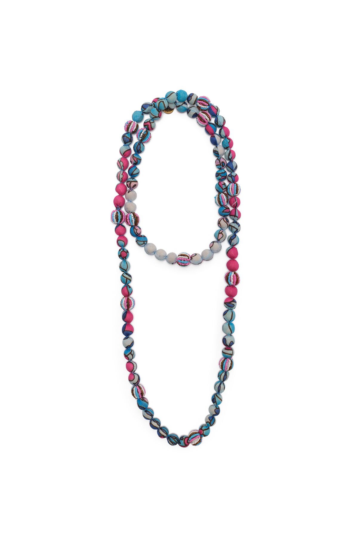 Malìparmi SUNSET PAISLEY COLLAR Azul Claro TC053292074 Malìparmi SUNSET PAISLEY COLLAR Azul Claro TC053292074