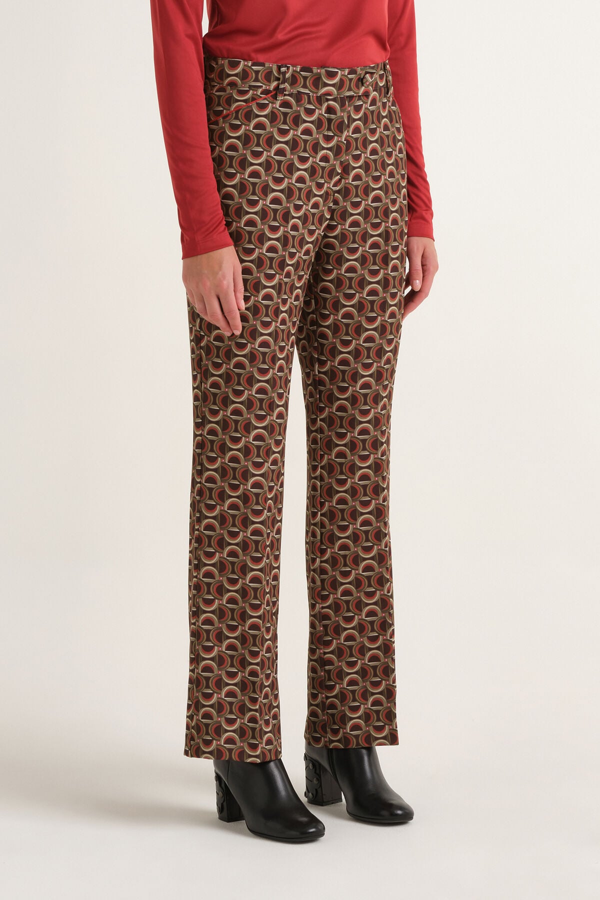 Maliparmi GRAPHIC ORBIT TROUSER Green JH808150687