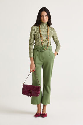 Maliparmi PRINT JERSEY-T-SHIRT Green JK025570654