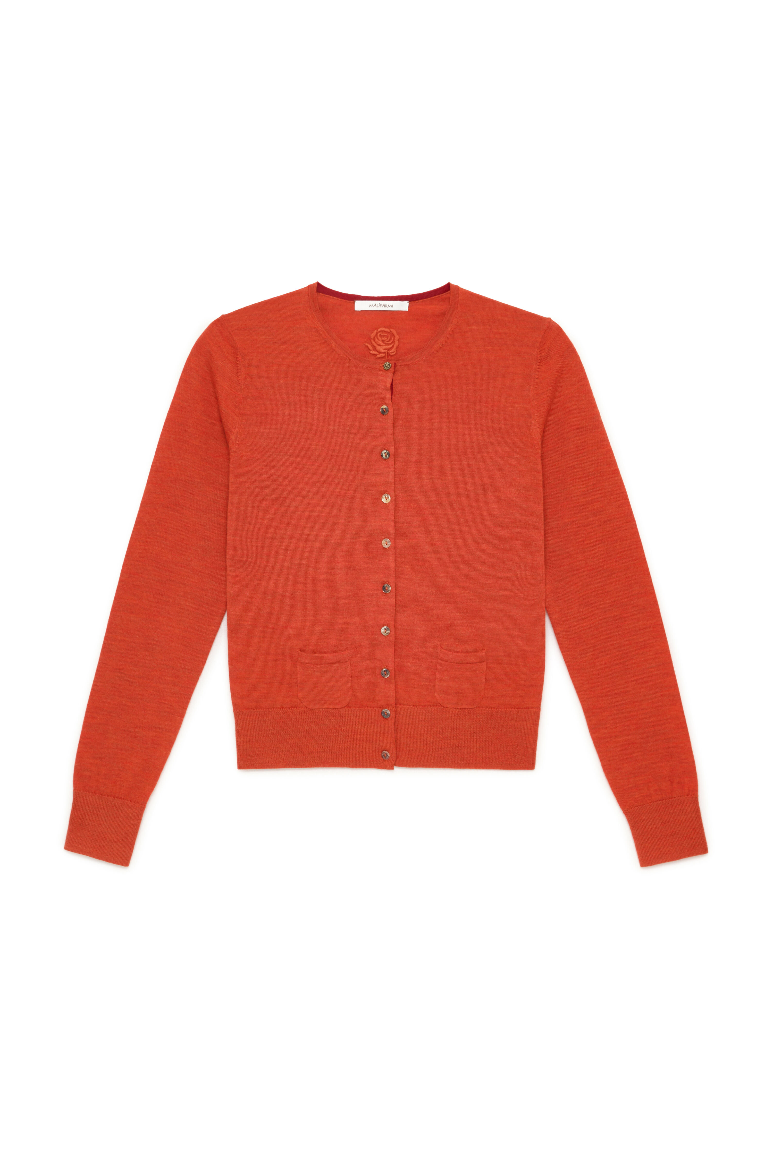 Maliparmi CARDIGAN COLOURS OF THE WORLD Ruggine JN228374230 Maliparmi CARDIGAN COLOURS OF THE WORLD Ruggine JN228374230