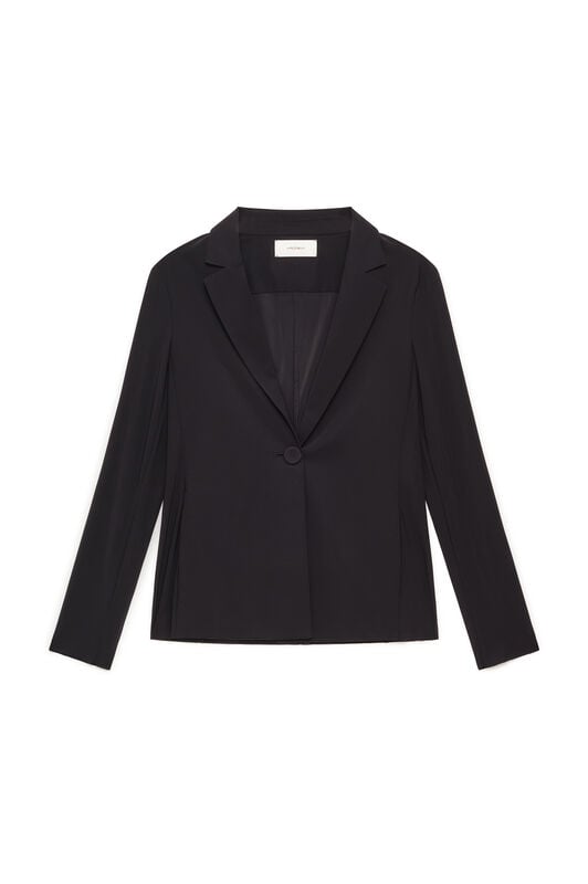 Malìparmi SOFT JERSEY CHAQUETA Negro JD646570210 Malìparmi SOFT JERSEY CHAQUETA Negro JD646570210