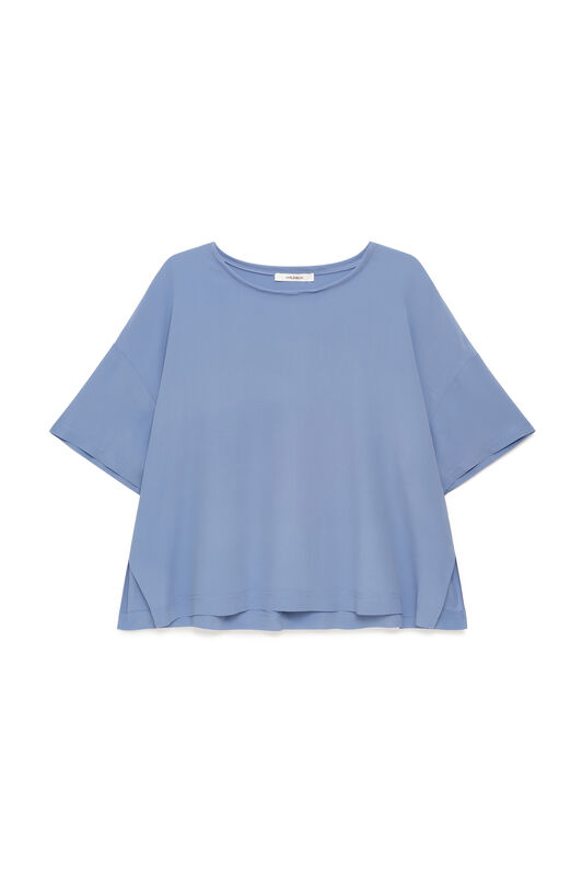 Malìparmi FLUID CREPE SHIRT Light Blue JM440050672