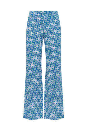 Malìparmi MINI MOULINÉ TROUSERS Blue JH400970675