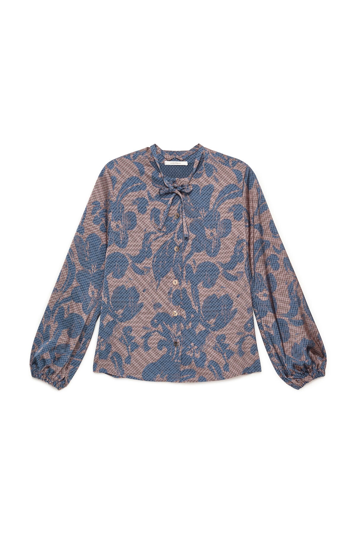 Maliparmi SWEET FOLIAGE SHIRT Blue JM559550688