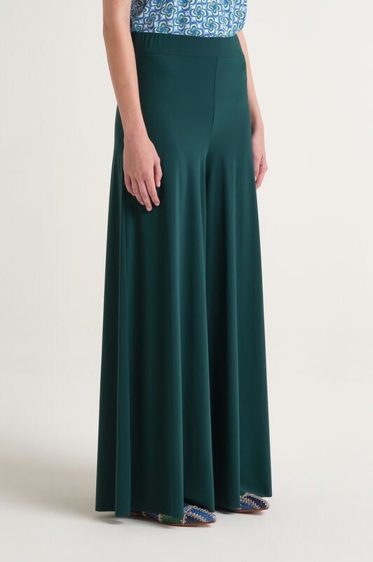 Malìparmi SOFT JERSEY PANTALÓN Verde Bosque JH011770210 Malìparmi SOFT JERSEY PANTALÓN Verde Bosque JH011770210