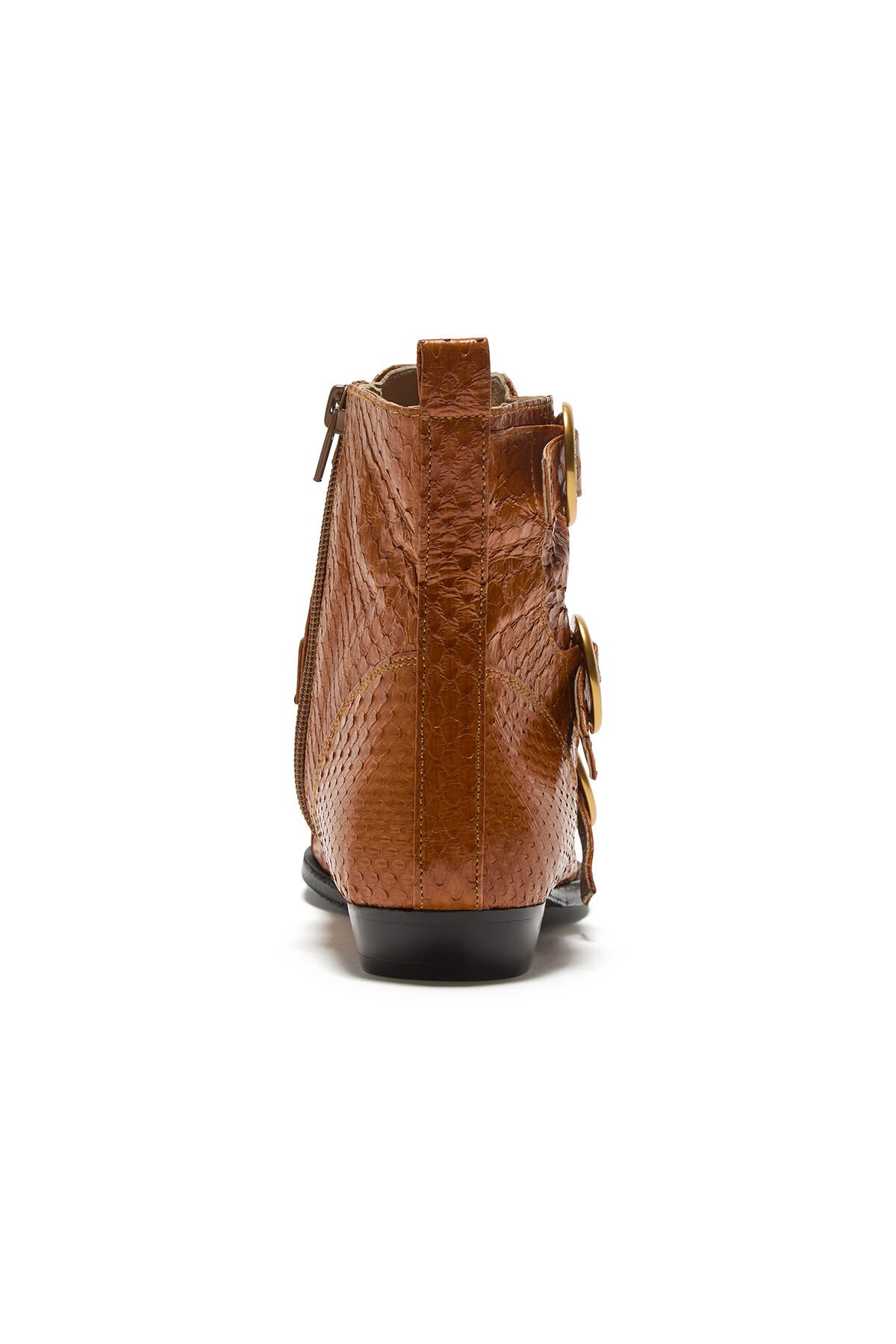 Maliparmi EXOTIC STRIPES ANKLE BOOT Amber SY015901556