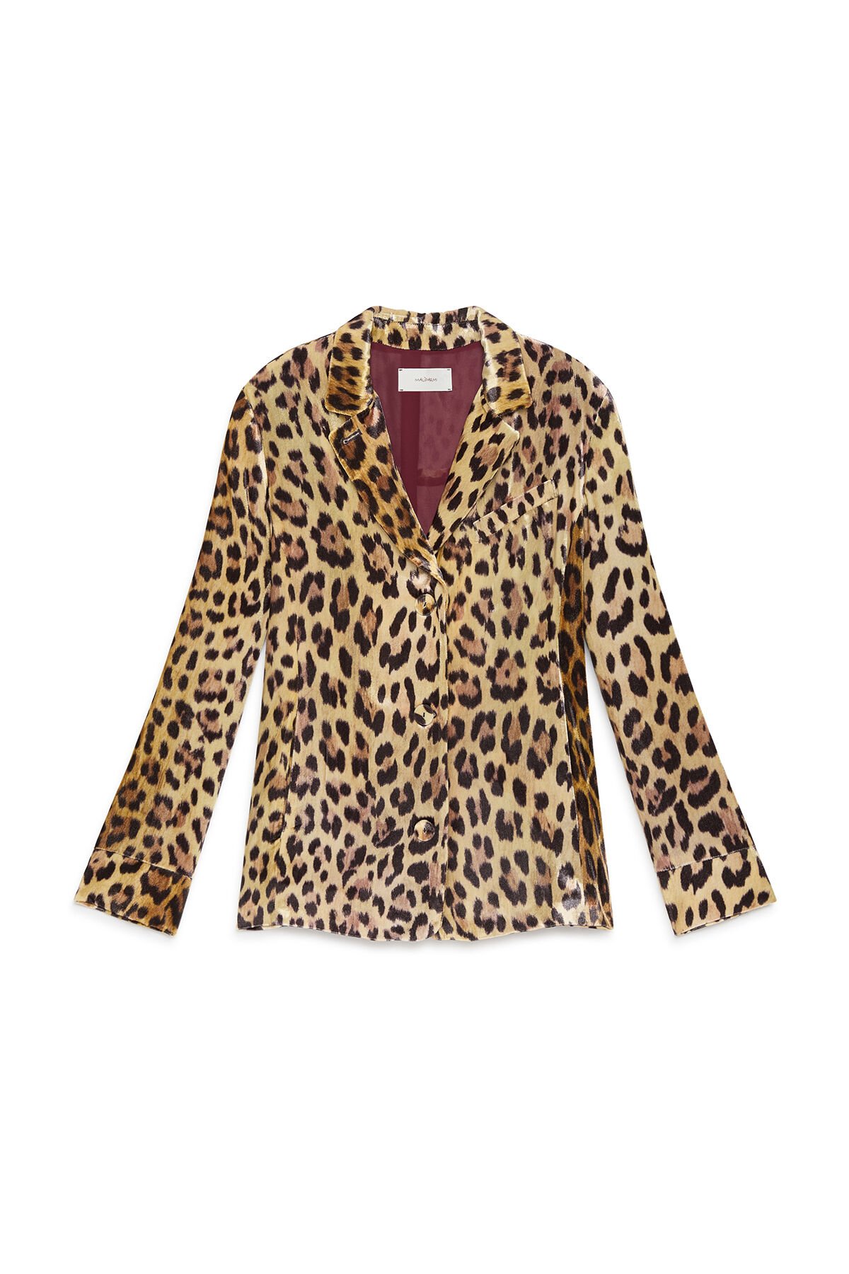 Maliparmi VELVET PRINTS JACKET Brown JD645260092