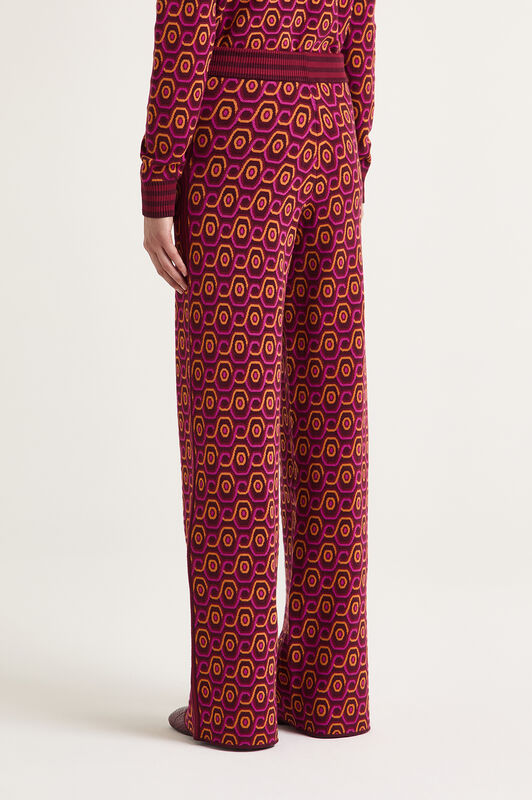 Maliparmi ROLLING CHAIN TROUSERS Dark Brown JH804978207