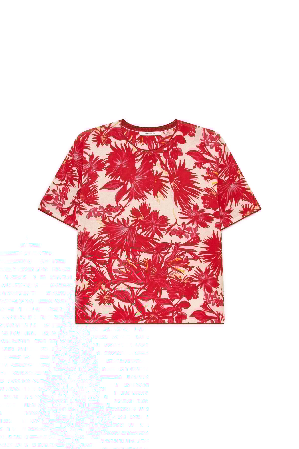 Malìparmi COTTON PRINTED CAMISETA Rojo JK029378215 Malìparmi COTTON PRINTED CAMISETA Rojo JK029378215