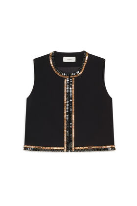 Maliparmi DISCO CADY GILET Noir JE112550657