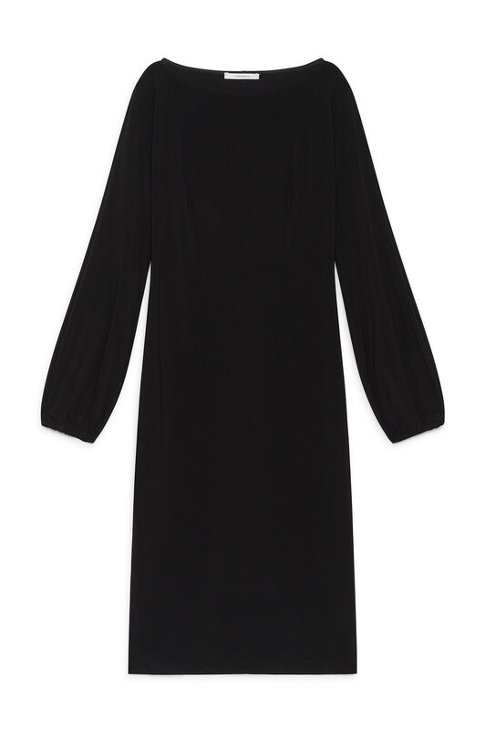 Maliparmi TECNO JERSEY DRESS Black JF668370226