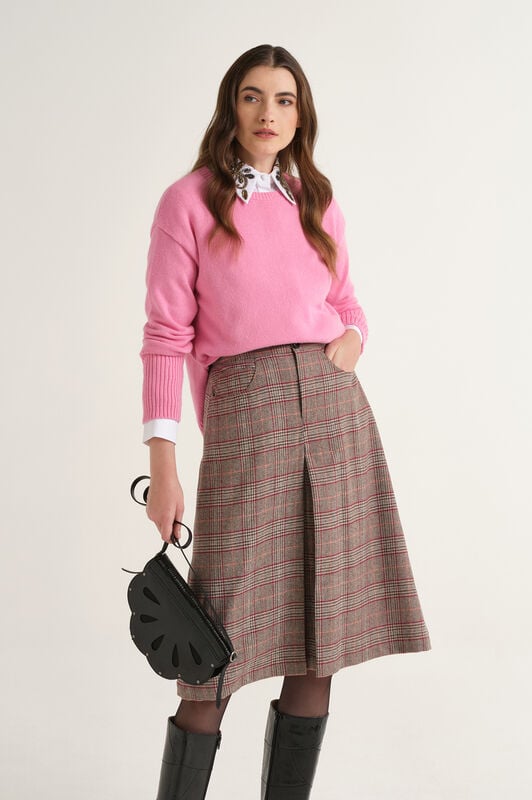 Maliparmi CASHMERE MERINOS KNIT Peony Pink JQ511474315 Maliparmi CASHMERE MERINOS KNIT Peony Pink JQ511474315