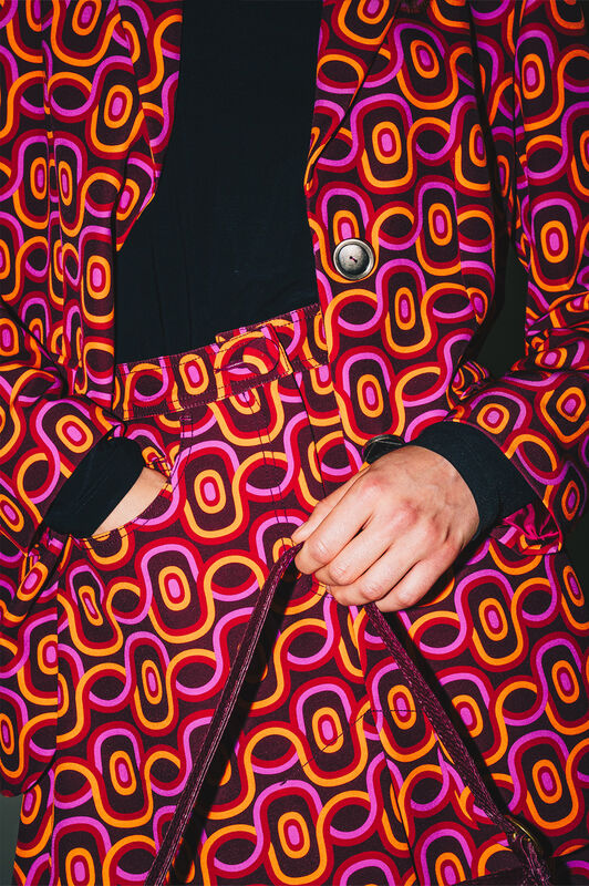 Maliparmi ROLLING CHAIN SKIRT Dark Brown JG665560169