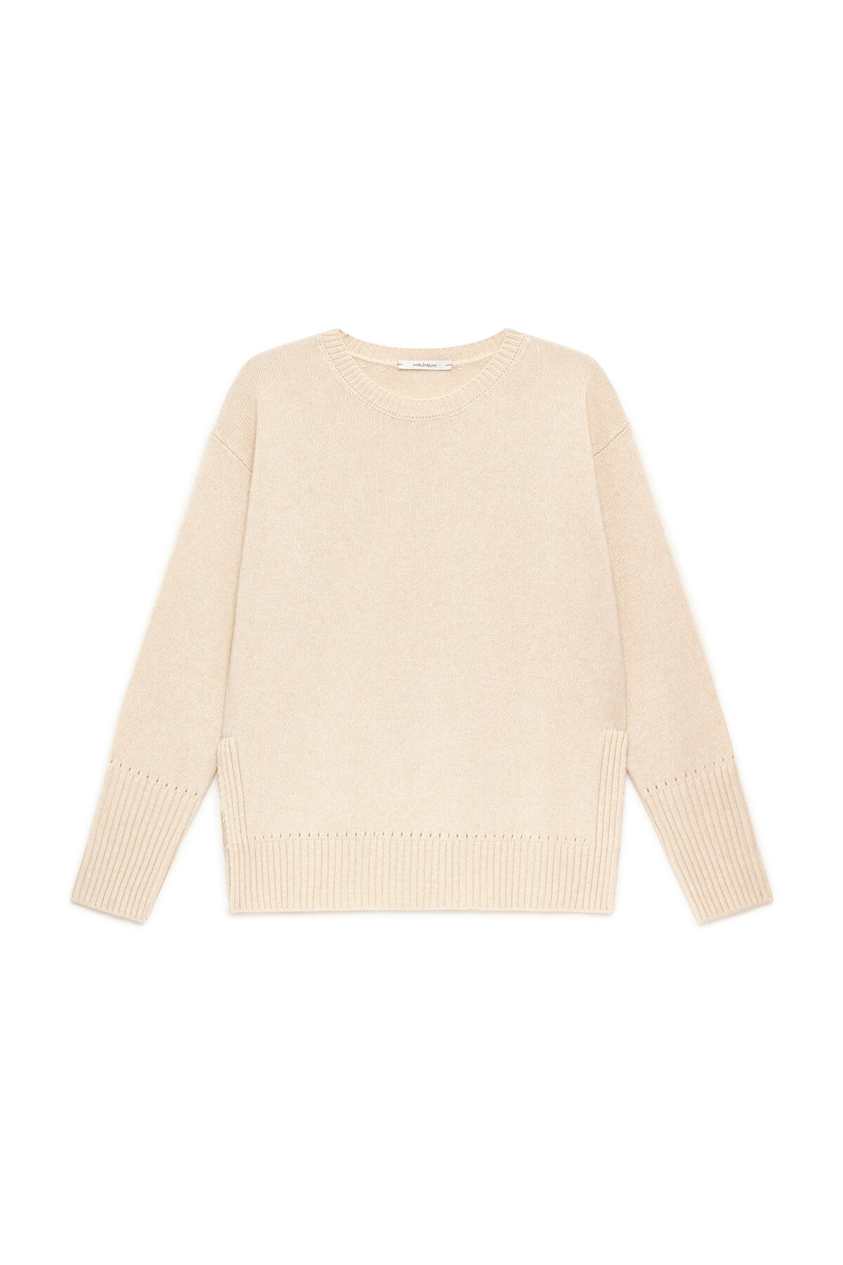 Maliparmi CASHMERE MERINOS KNIT Dew White JQ511474315 Maliparmi CASHMERE MERINOS KNIT Dew White JQ511474315
