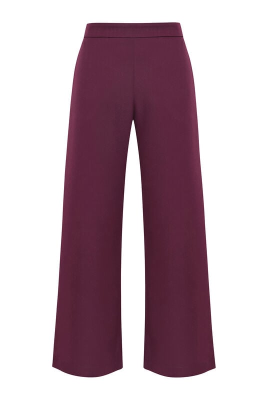 Maliparmi SLEEK MATTE TROUSER Burgundy JH805350689 Maliparmi SLEEK MATTE TROUSER Burgundy JH805350689