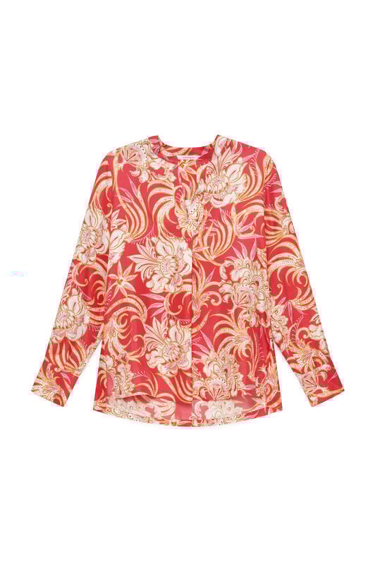 Malìparmi COLLECTION PRINT HEMD Rot JM103331027