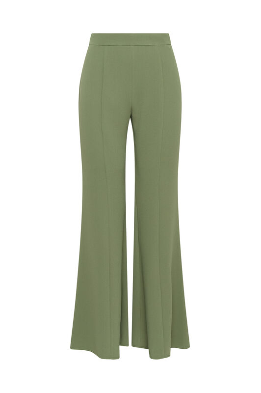 Maliparmi SABLÈ CREPE TROUSERS Fern JH756650166