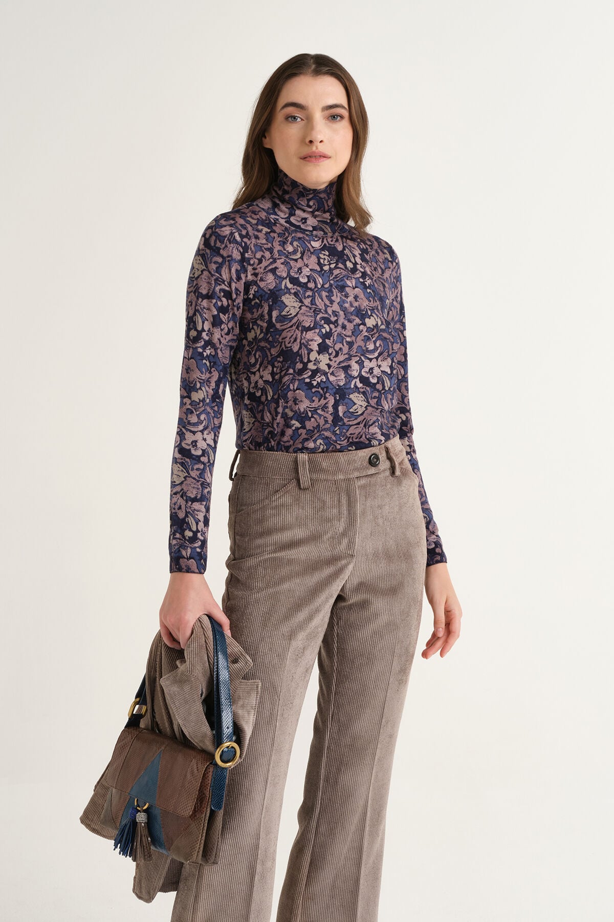 Maliparmi PRINTED KNIT KNIT Blue JQ510478200 Maliparmi PRINTED KNIT KNIT Blue JQ510478200