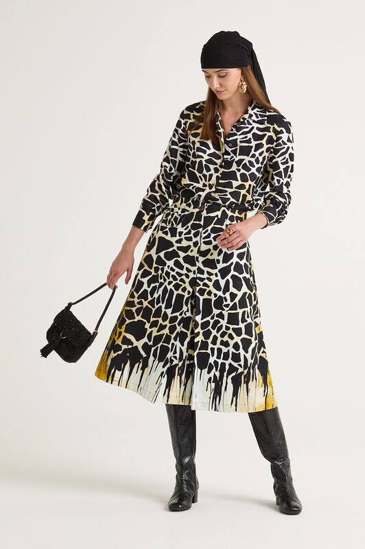 Maliparmi COLLECTION PRINT SHIRT Black JM214431031