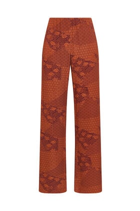 Maliparmi MOSAIC KIMONO TROUSER Red JH400970679