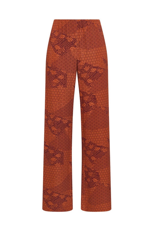 Maliparmi MOSAIC KIMONO TROUSER Red JH400970679