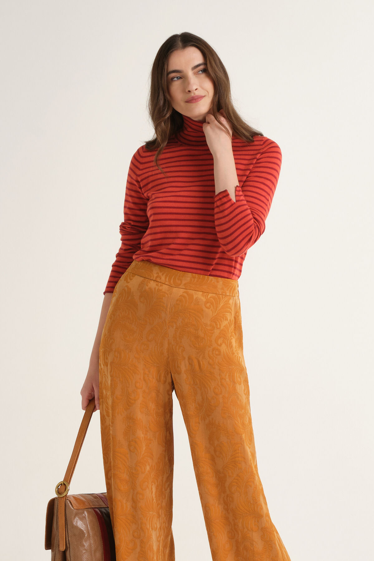 Maliparmi SOFT TOUCH KNIT Orange JQ504570538 Maliparmi SOFT TOUCH KNIT Orange JQ504570538