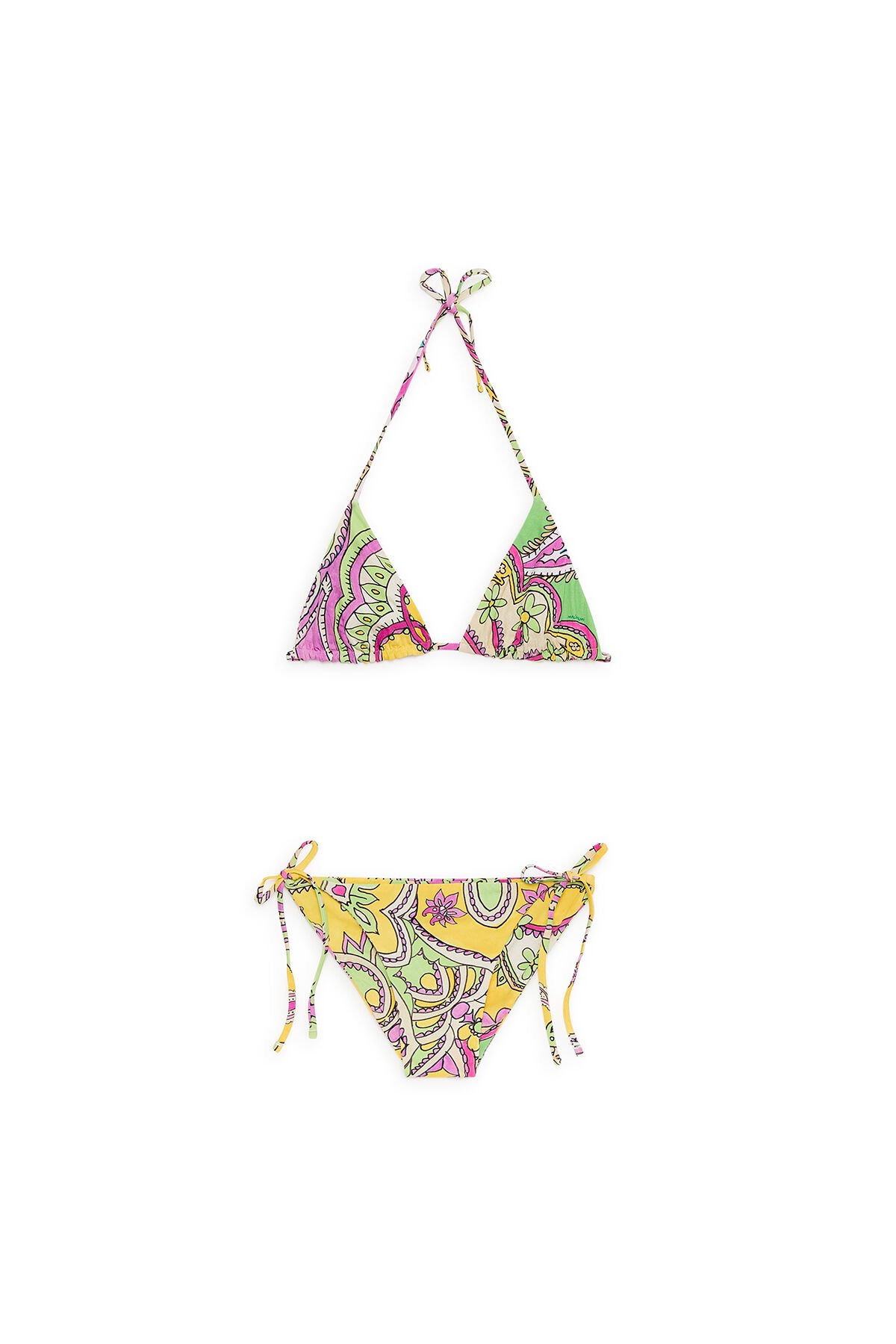 Malìparmi HIPPIE LOTUS BIKINI Green JJ105370671