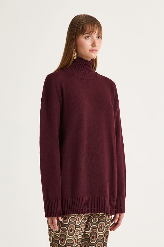 Maliparmi MAGLIA CASHMERE MERINOS Mosto JQ511274315