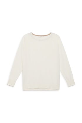 Malìparmi COLOURS OF THE WORLD SWEATER NaturalWhite JQ507878074
